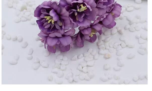 DIY mô phỏng hoa anh đào mận hoa thủ công phụ kiện tóc cưới bó hoa cưới Hàn Quốc cô dâu bó hoa vật liệu - Phụ kiện tóc các shop bán phụ kiện tóc đẹp 