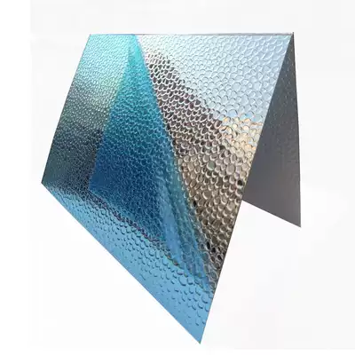 Bean pattern mirror panel embossed aluminum plate decorative lamps stamping plant lights special 