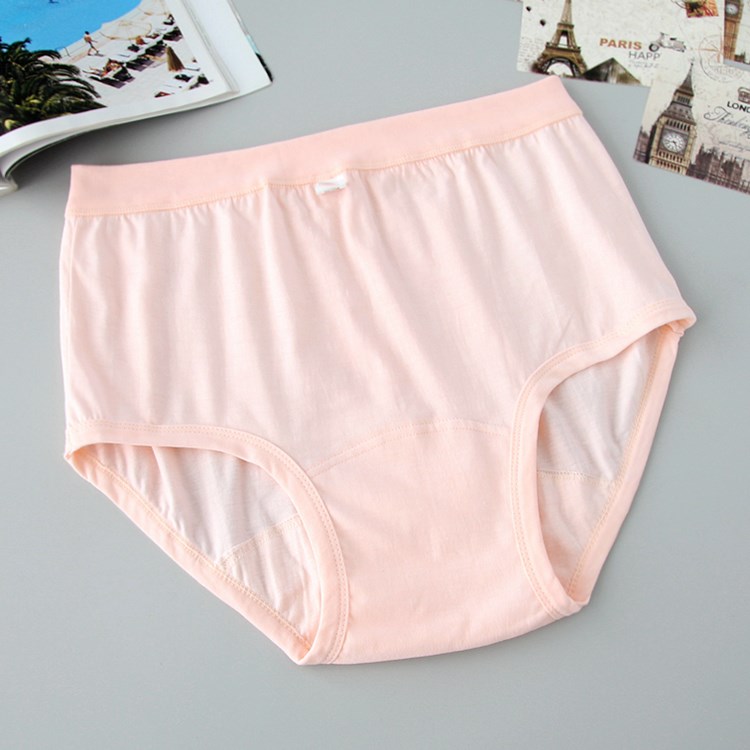 Đồ lót tuổi trung và già cộng với phân bón để tăng đàn ông và phụ nữ cotton tóm tắt quần cao eo đầy đủ đồ lót rắn màu cỡ lớn quần các loại quần lót nữ