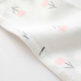 Детские хлопковые удерживающие тепло штаны для новорожденных, осеннее демисезонное термобелье для раннего возраста