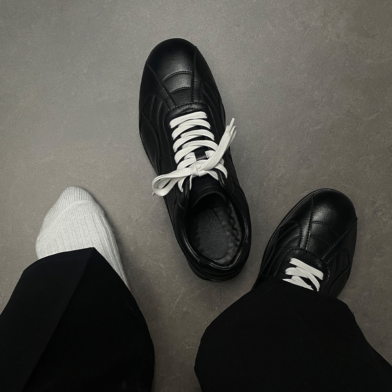 Cleanfit Lace-Up Retro Football Thin-Soled German Training Shoes Casual Racing Men's and Women's Outdoor Sports Flat-Soled Derby Shoes