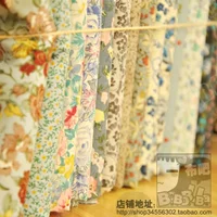 FCZ009 Blue Demon Ji 15 Color Flower Cloth Group Cotton All -Cotton Clothing House House Diy Cloth