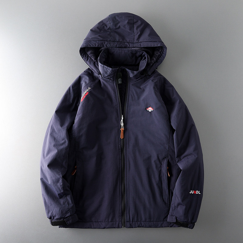 Foreign Trade Tail Single Cut Mark Submachine Clothes Men Winter Plus Suede Thickened Tooling Cotton Jacket Outlet Original Single Men's Clothing Cotton Clothes