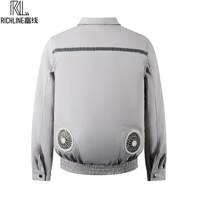 Fuxian air conditioning suit with fan for cooling and cooling