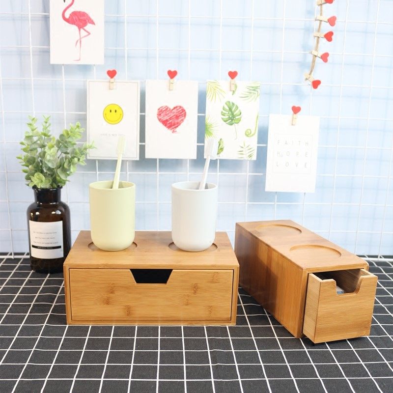 Hotel dental box storage box acrylic hotel disposable consumables box dental box room supplies washing box