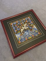 The Qing Dynastys civilian one pint of Xianghe Framed Painting New Chinese Style Renovation of Xuanguan and Framed Palace-made Office