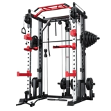 Smith Machine Complete Training Device Longmen Frame Home Fitness Equipment Frame Prame Prame Crame Crame Bader Press Bars рамка