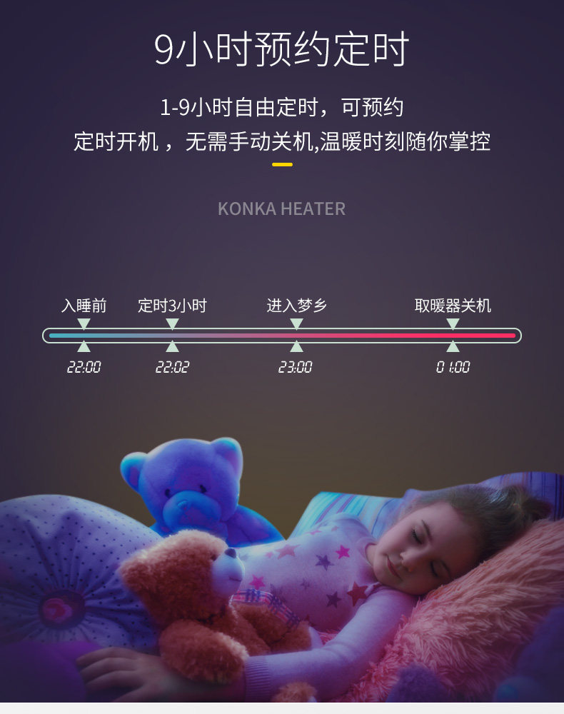 康佳 立式取暖器 暖风机 图12