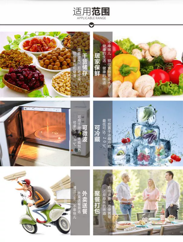 483ml 50 bộ hộp bánh hình chữ nhật dùng một lần hộp ăn trưa hộp ăn trưa gói hộp thức ăn nhanh hộp lưu trữ trái cây - Hộp cơm điện sưởi ấm