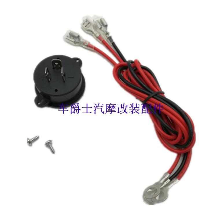 Ô tô, xe máy, xe đạp, đồng hồ điện tử LED kỹ thuật số, thời gian biểu, xe sửa đổi, 12V mặt đồng hồ xe wave