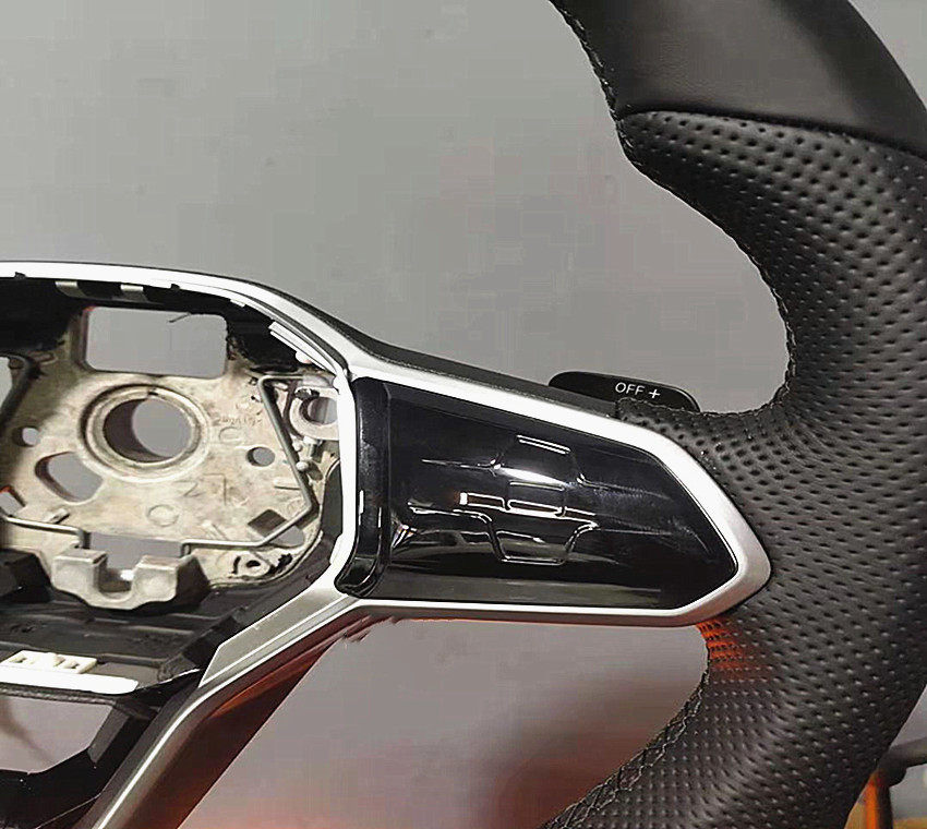 For VW Golf 8 Multifunction Steering Wheel with Touch Button,Climate