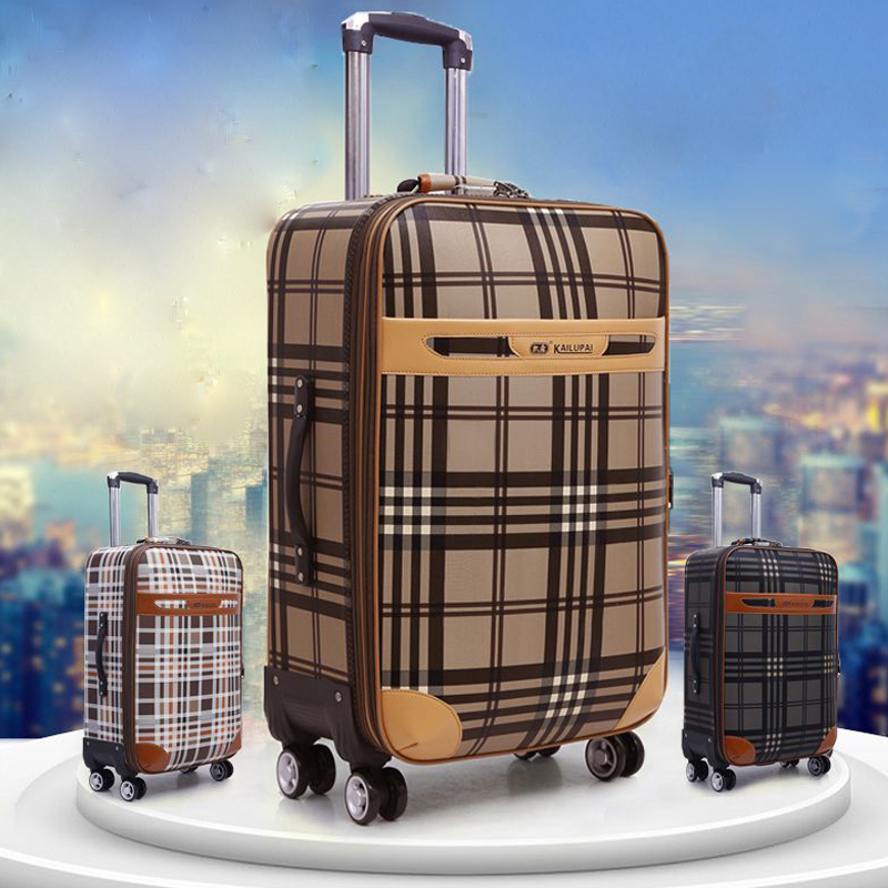 Business Suitcase, Trolley Case, Spinner Wheels, Travel Luggage, Combination Lock, Zipper Case, Luggage, Unisex, 28inch Wheels