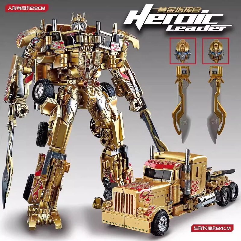Transformers Toys Optimus Prime Large Bumblebee Robot Car Model Boy Children Alloy Version Action Figure