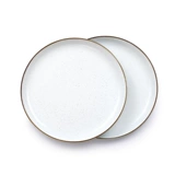 Ретро дорожная белая посуда для кемпинга со стаканом, комплект, США