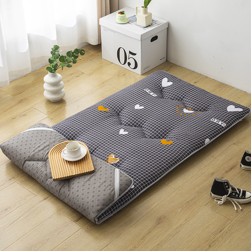 Office Lunch Break Mat, Single-Person Floor Sleeping Mat, Dormitory Folding Mattress, Soft Mat for Sleeping on the Floor