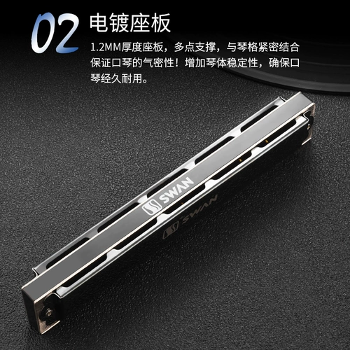 Оригинальная импортная элитная профессиональная губная гармошка для взрослых для начинающих, Германия