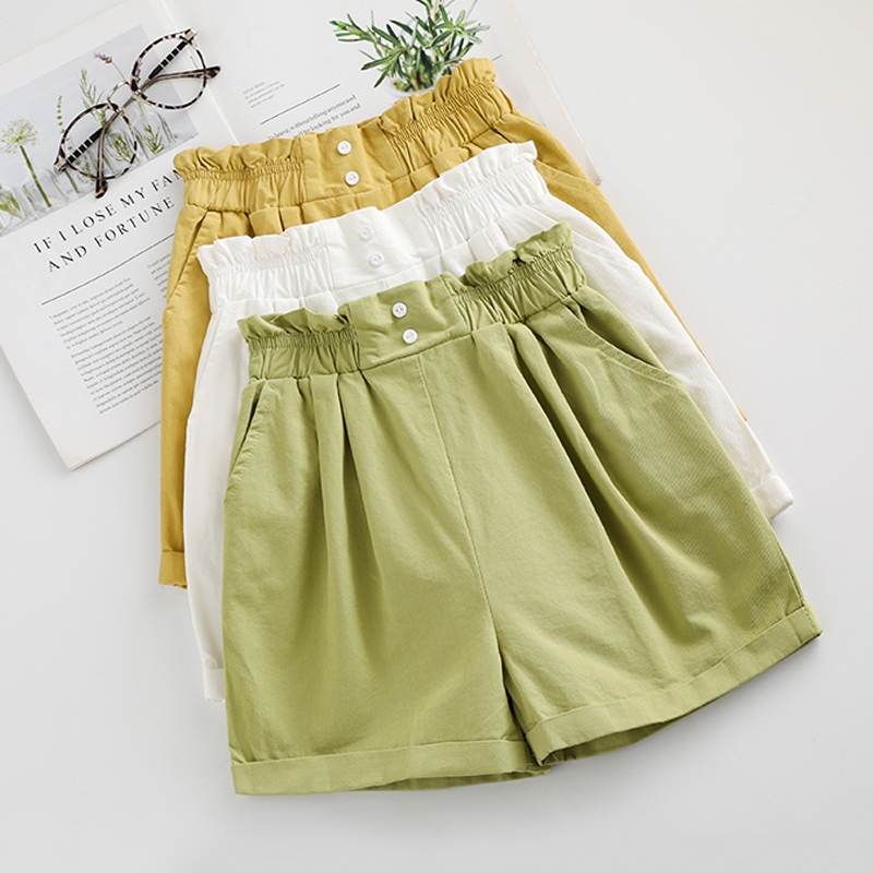 Girls Shorts 2022 New Summer Dress Western Style Girls Casual Summer Children's Thin Korean Style Outer Wear All-match Hot Pants