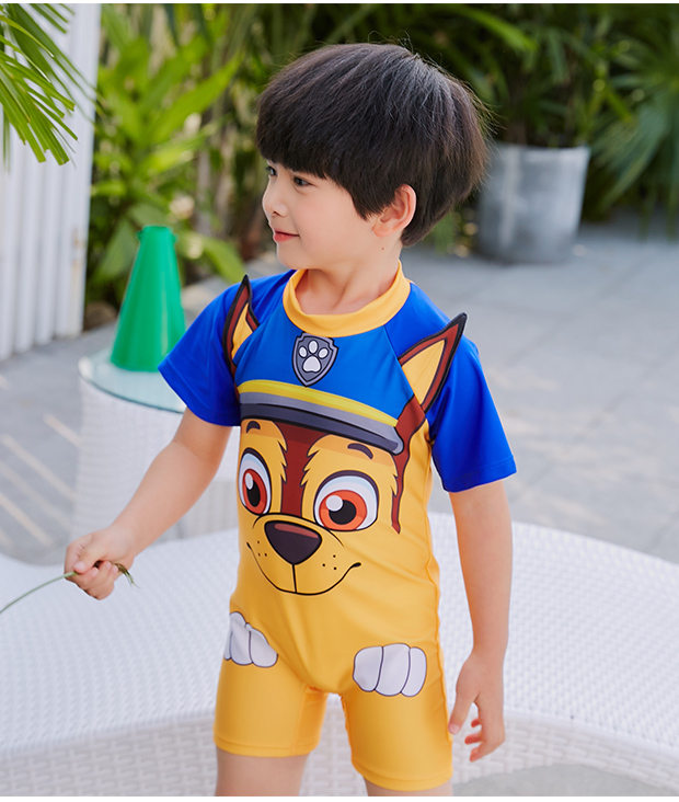 Đồ bơi cho trẻ em Bé trai Làm khô nhanh Kem chống nắng Trẻ em Đồ bơi Chia tay Đồ bơi cho trẻ em Đồ bơi cho bé Spa Xiêm Phim hoạt hình Đồ bơi - Bộ đồ bơi của Kid ao boi tre em