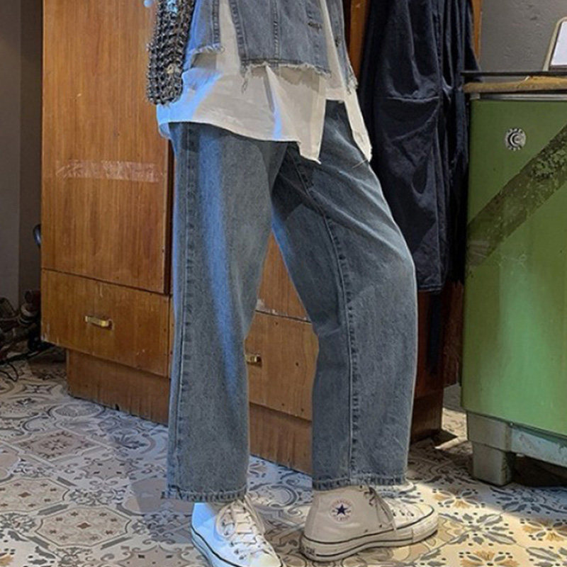 Large size female pants shaped pants fat sister mm fat leg thin thin and loose straight tube pants 200 pounds