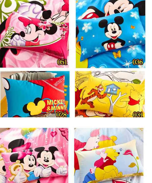 Phim hoạt hình Disney trẻ em gối bông cotton gối bông Mickey Minnie McQueen 48 * 74 gối bà bầu