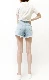 Mùa hè quần short denim giá rẻ nữ mùa hè eo cao kích thước rộng phiên bản Hàn Quốc của những cô nàng gầy gò rộng chân hoang dã aa từ quần nóng - Quần short