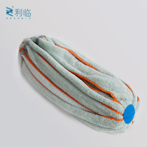 Mop replacement head Self-screwing water lazy hand-free wash enlarged design convenient wringing stronger absorbent pier cloth mop head