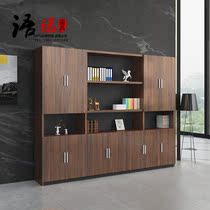 Qingdao office furniture panel filing cabinet office bookcase office display cabinet boss desk wooden data Cabinet