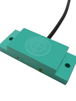 Square capacitive proximity switch liquid level material level sensor non-metal detection switch material line induction switch