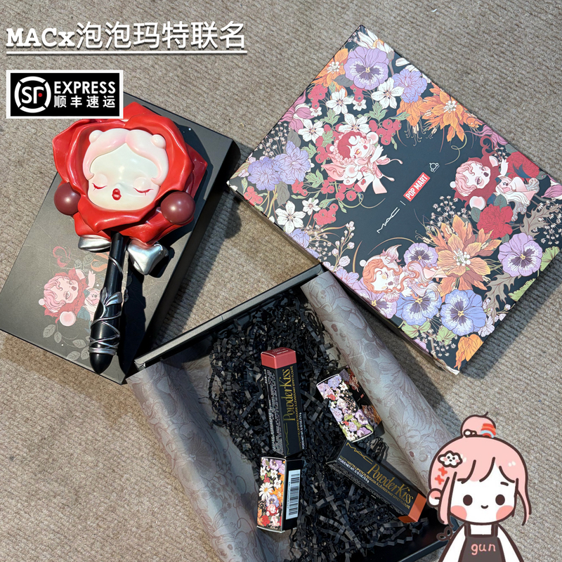 Gonggongjia|Mac/Meike 2026 Bubble Mart Collaboration Limited Edition Lipstick Gift Box Gonggongjia|Mac/Meike 2026 Bubble Mart Collaboration Limited Edition Lipstick Gift Box