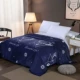 Mùa đông đơn giản san hô lông cừu tấm đơn mảnh cộng với nhung dày flannel đệm đơn pad duy nhất đôi chăn sang trọng mẫu ga phủ giường