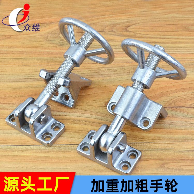 High quality stainless steel steamer Heavy duty handwheel Large diameter steamer handwheel Hinge handle Acid and alkali resistant handwheel
