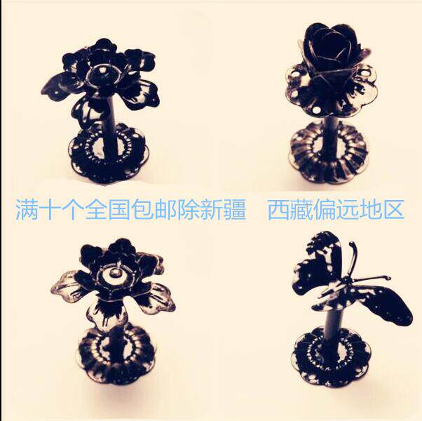 Iron Art Clothing Shop Hook Single Hook Upper Wall Hung Clothes Rack Show Rack Clothing Shelf Clothing Positive Hang