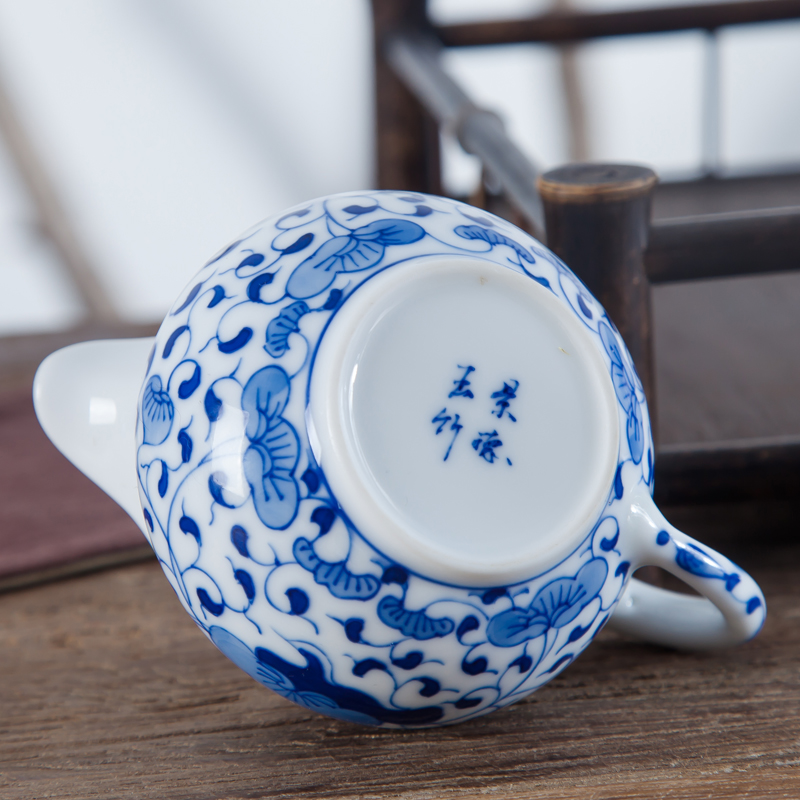 Jingdezhen hand - made ceramic fair keller kung fu tea tea fair sea glass tea cup by hand points