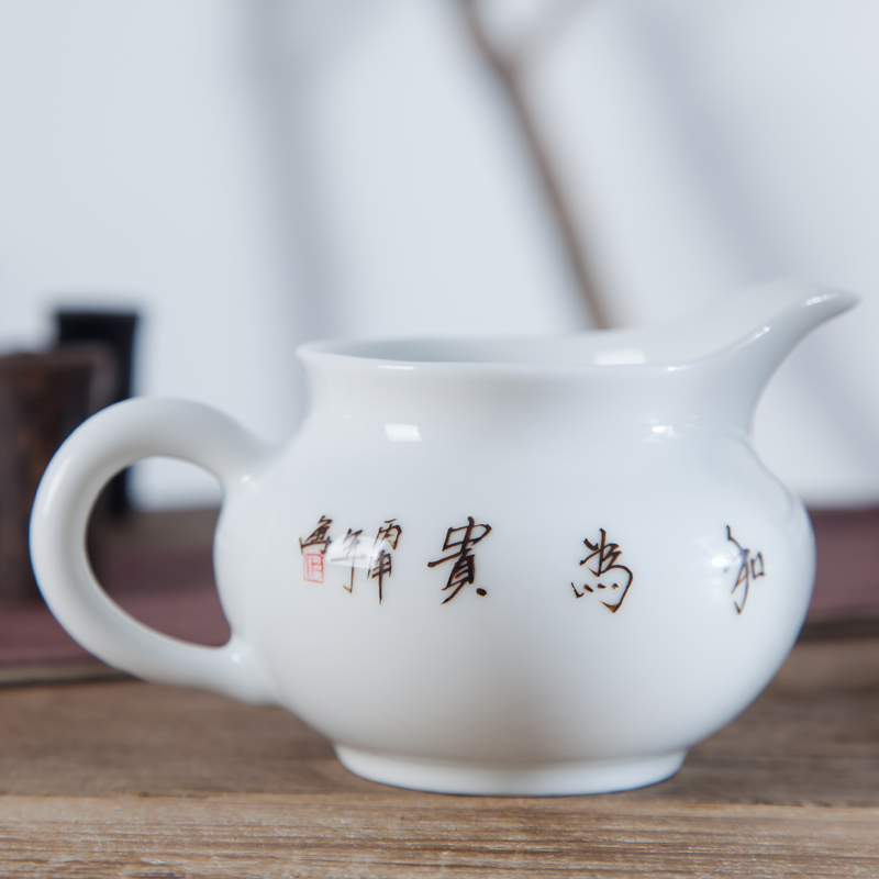 Jingdezhen ceramic fair hand - made cup and cup kung fu tea tea is tea cup points by hand the cup size