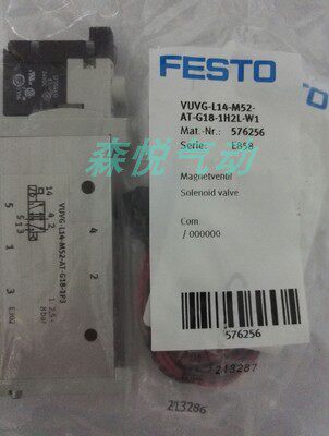 FESTO solenoid valve VUVG-L14-M52-AT-G18-1P3 566499 566457 578164 spot