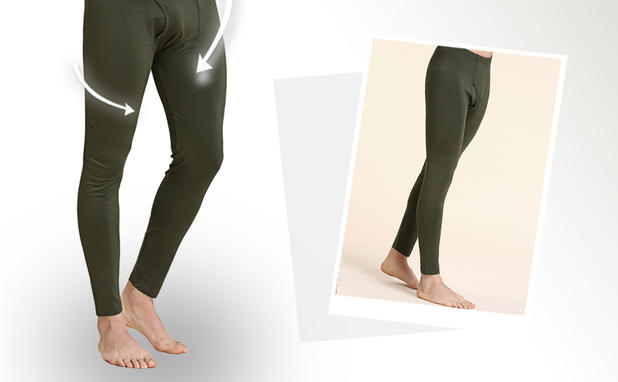 Pantalon collant Moyen-âge simple en viscose - Ref 751016 Image 23