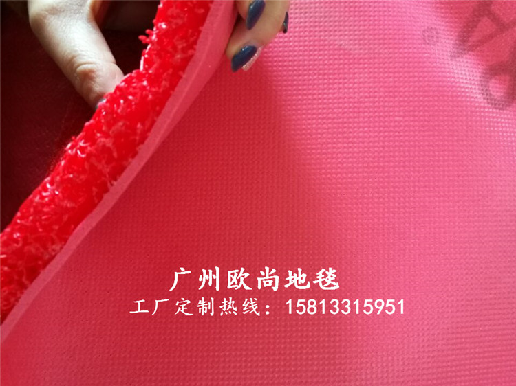 Thang thảm tùy chỉnh pvc bao vây pad khách sạn dây nhựa tuần biểu tượng chào đón thảm mat hoan nghênh - Thảm thảm trải sàn