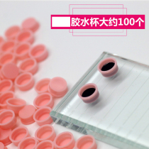 European lash grafting eyelash glue extension cup Japanese-style Eyelash drop glue cup tool set 100pcs