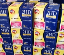 Original SONY 3 5-inch floppy disk 1 44M disk MF2HD high-density floppy disk nationwide