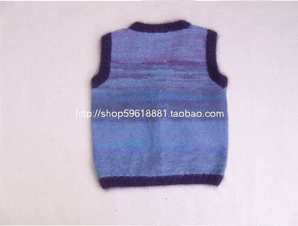 YR01 # Áo sơ sinh dệt tay Ý cashmere vest sơ sinh áo ghi lê dày ấm áp - Áo ghi lê