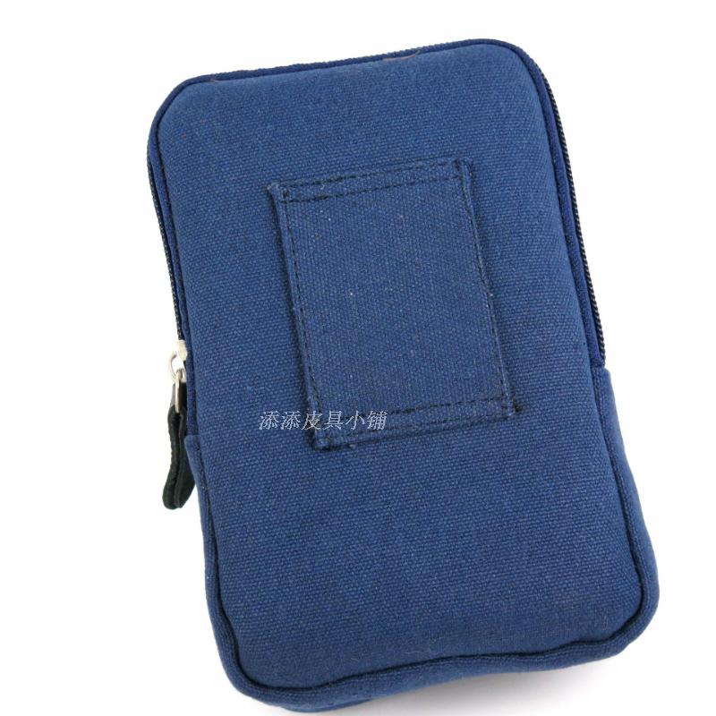 Người đàn ông mới của điện thoại di động túi 5-6 inch ba lớp điện thoại di động túi nhỏ để tăng dọc vải mặc vành đai ví 	túi đeo hông chạy bộ aonijie