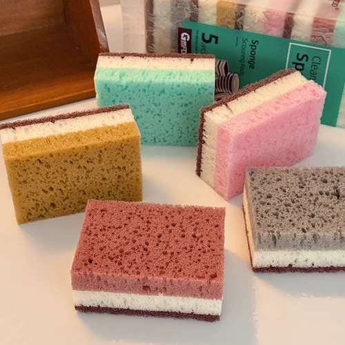 Поролоновая гигиеническая мощная губка для ванны для домашнего использования, хорошо впитывает воду