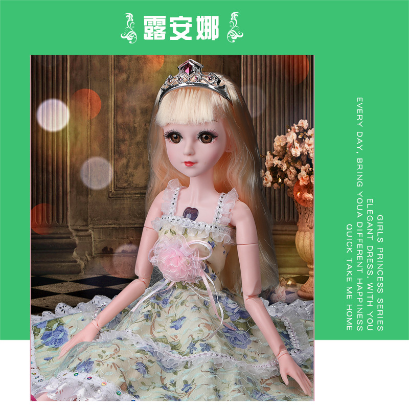 Búp bê Barbie cười 60cm 20 khớp đơn loli công chúa cô gái đồ chơi bộ quà tặng sinh nhật - Búp bê / Phụ kiện quà tặng đẹp