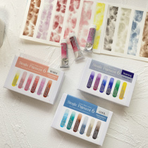 Japanese KUSAKABE Kusakabe artist transparent watercolor single pigment mineral precipitation new color particles special