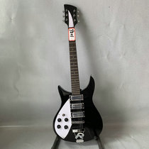 Foreign Trade Guitar Tailors CUSTOM NO-SIGN BLACK BRIGHT LIGHT HEAD STYLE PROFESSIONAL CLASS COUNTER HAND LEFT HAND ELECTRIC GUITAR