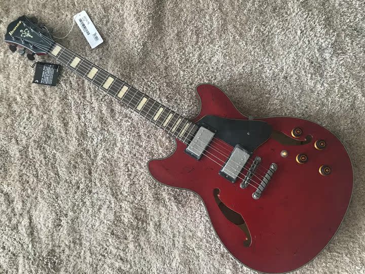 Ibanez Jazz electric guitar Ibana Aibene Electric guitar doing old vintages Ibanez asv10