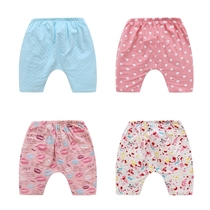 Female Baby Kharen Pants Summer Thin models Modale shorts Childrens seven Pants Baby Pants Girl Pants Girl Pants Casual