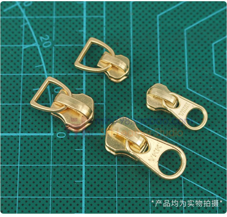 YKK CODE Шаг Zipper-10CM1 Съемка для пита и не отключайте-Diy Distermade Кожаный метал-молнии Color_01.jpg