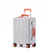 Изысканное колесо, чемодан, держатель для стакана, сумка подходит для мужчин и женщин, 20 дюймов, алюминиевый кейс