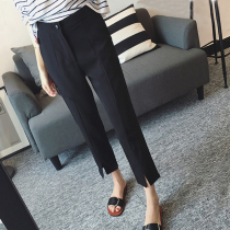 Fit for hip thigh thick pants Summer 2021 new big code woman dress Fat younger sister mm Conspicuy Professional Western Dress Pants